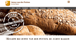 Desktop Screenshot of jennyvanderputten.echtebakker.nl