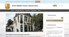 Desktop Screenshot of lenes.echtebakker.nl