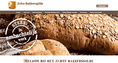 Desktop Screenshot of echtebakker.nl
